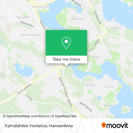 Kylmälahden Vesilaitos map