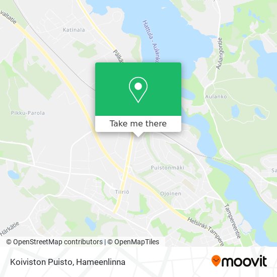 Koiviston Puisto map