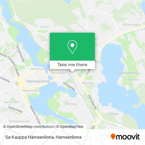 Sa-Kauppa Hämeenlinna map