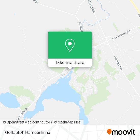 Golfautot map