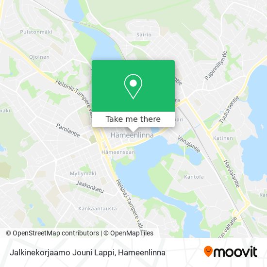 Jalkinekorjaamo Jouni Lappi map