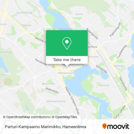 Parturi-Kampaamo Marimikko map