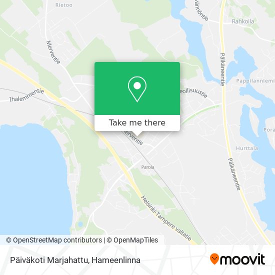 Päiväkoti Marjahattu map