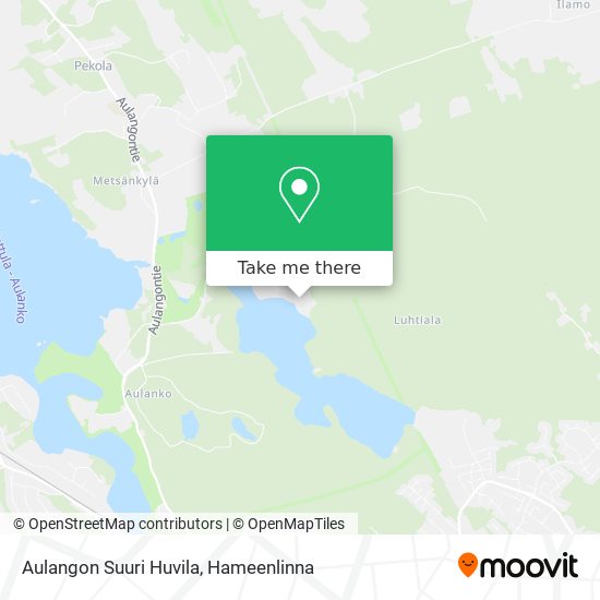 Aulangon Suuri Huvila map