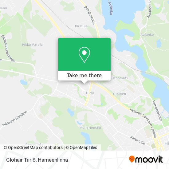 Glohair Tiiriö map