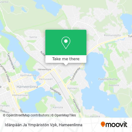 Idänpään Ja Ympäristön Vpk map