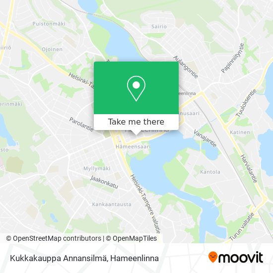 Kukkakauppa Annansilmä map