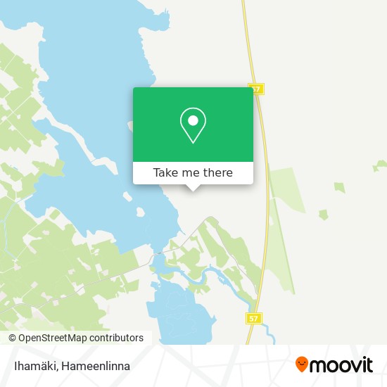 Ihamäki map