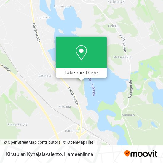 Kirstulan Kynäjalavalehto map