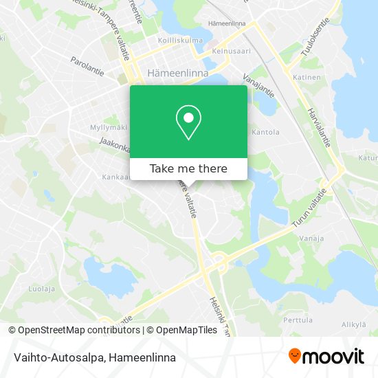 Vaihto-Autosalpa map