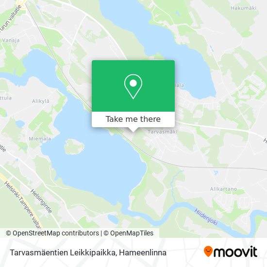 Tarvasmäentien Leikkipaikka map