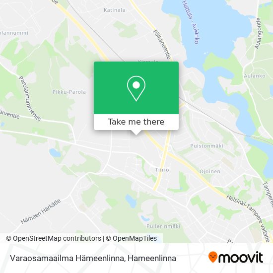 Varaosamaailma Hämeenlinna map