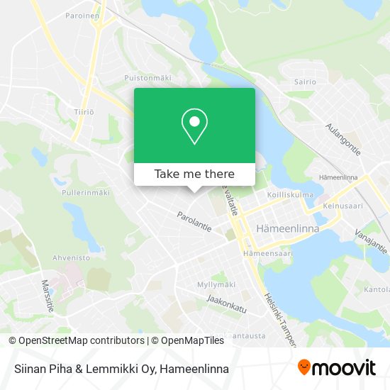 Siinan Piha & Lemmikki Oy map