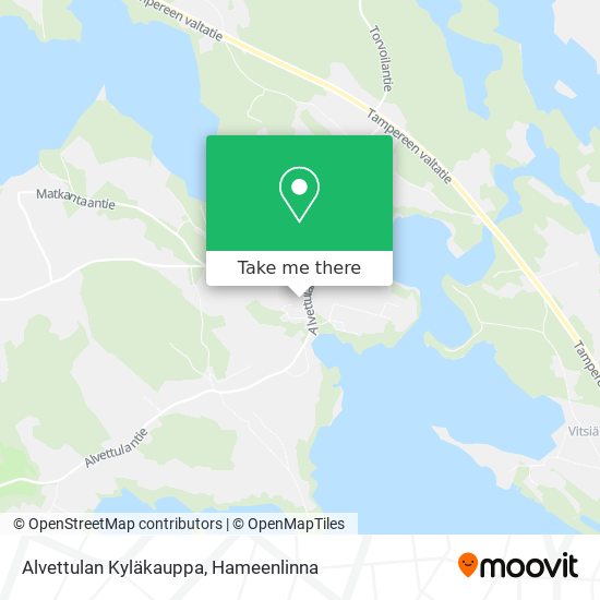 Alvettulan Kyläkauppa map