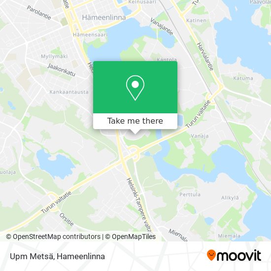 Upm Metsä map