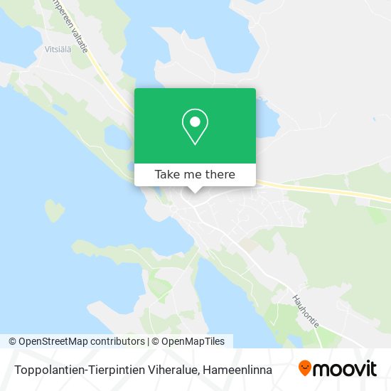 Toppolantien-Tierpintien Viheralue map