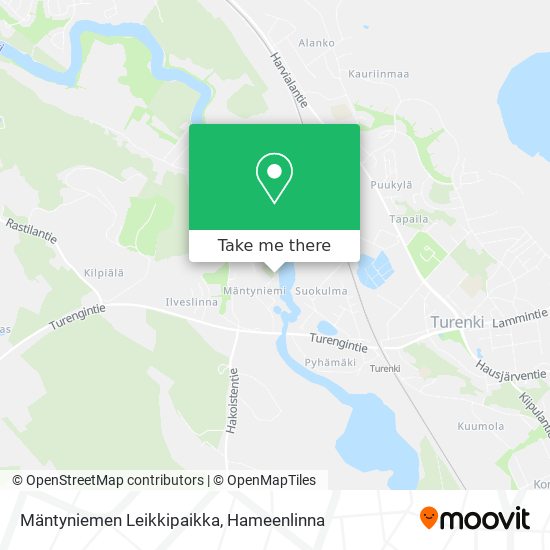 Mäntyniemen Leikkipaikka map