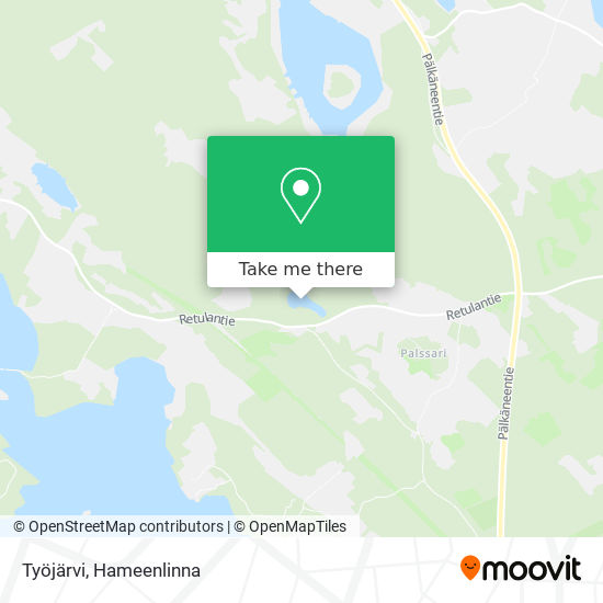 Työjärvi map