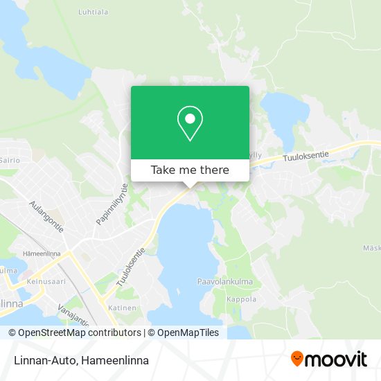 Linnan-Auto map