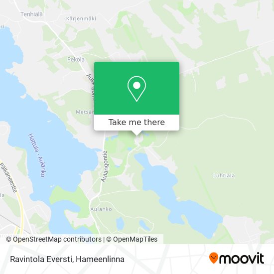 Ravintola Eversti map