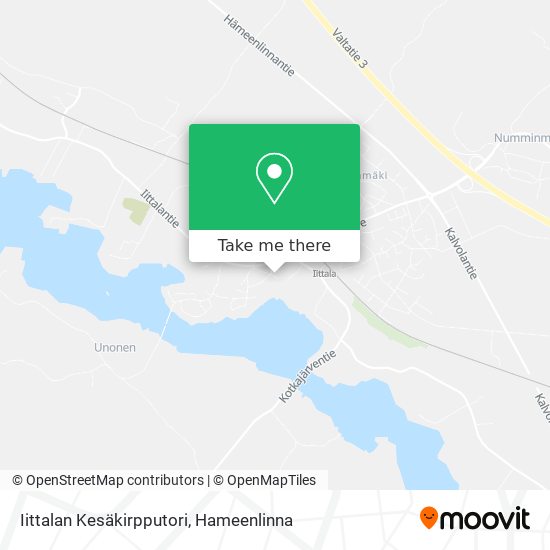 Iittalan Kesäkirpputori map