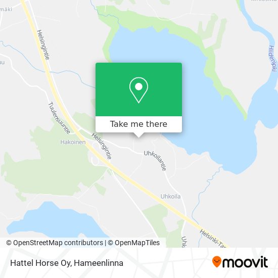 Hattel Horse Oy map