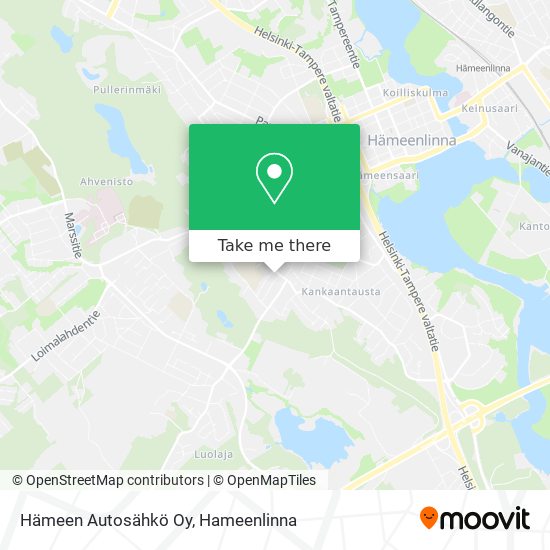 Hämeen Autosähkö Oy map