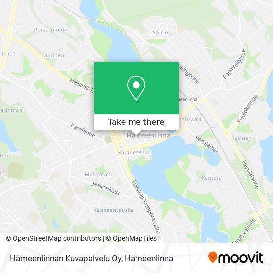 Hämeenlinnan Kuvapalvelu Oy map