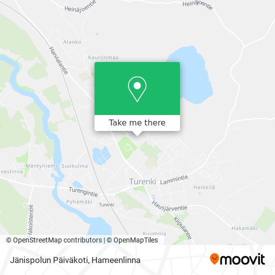 Jänispolun Päiväkoti map