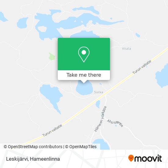 Leskijärvi map