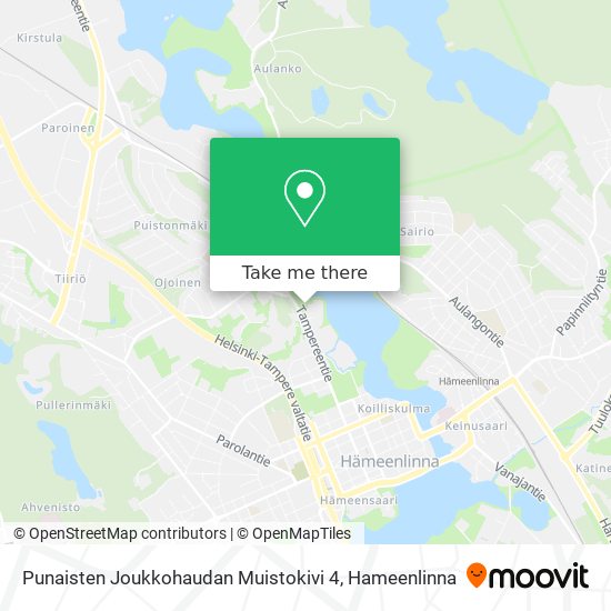 Punaisten Joukkohaudan Muistokivi 4 map