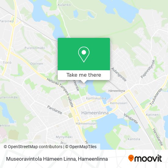 Museoravintola Hämeen Linna map