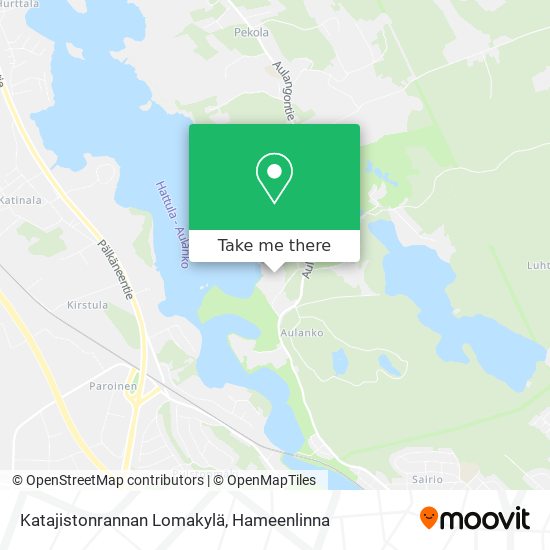 Katajistonrannan Lomakylä map