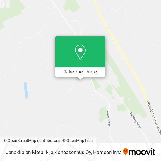 Janakkalan Metalli- ja Koneasennus Oy map