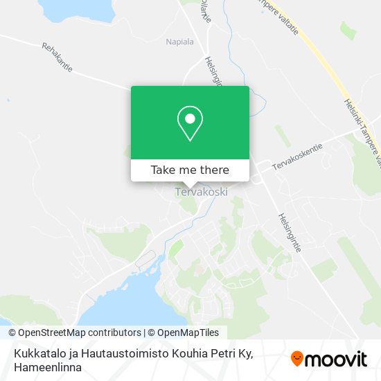 Kukkatalo ja Hautaustoimisto Kouhia Petri Ky map