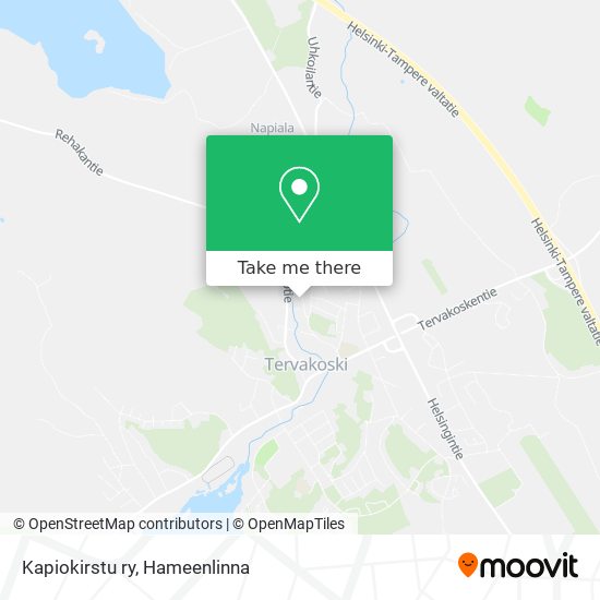 Kapiokirstu ry map