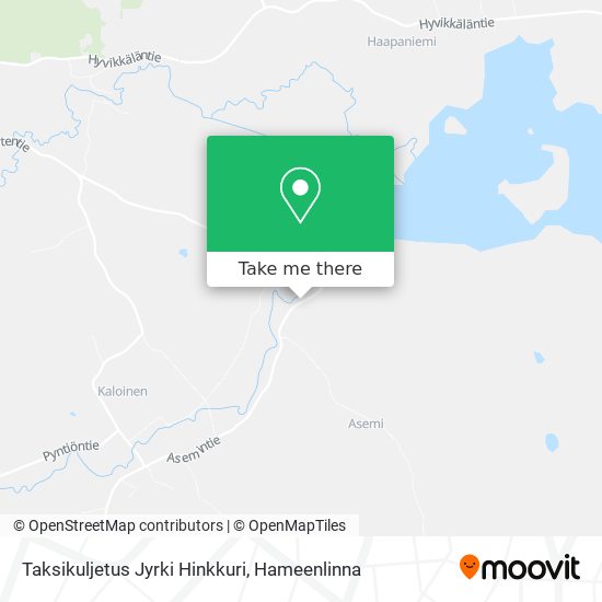Taksikuljetus Jyrki Hinkkuri map