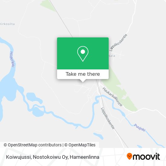 Koiwujussi, Nostokoiwu Oy map
