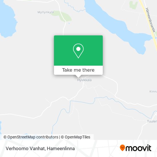 Verhoomo Vanhat map