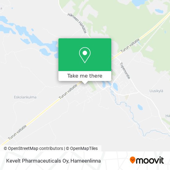 Kevelt Pharmaceuticals Oy map