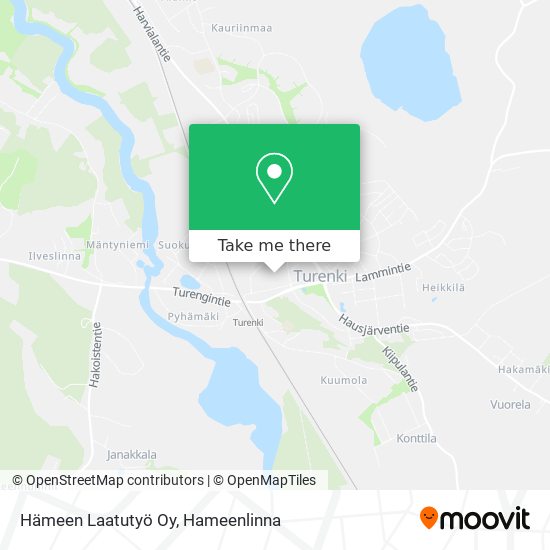 Hämeen Laatutyö Oy map