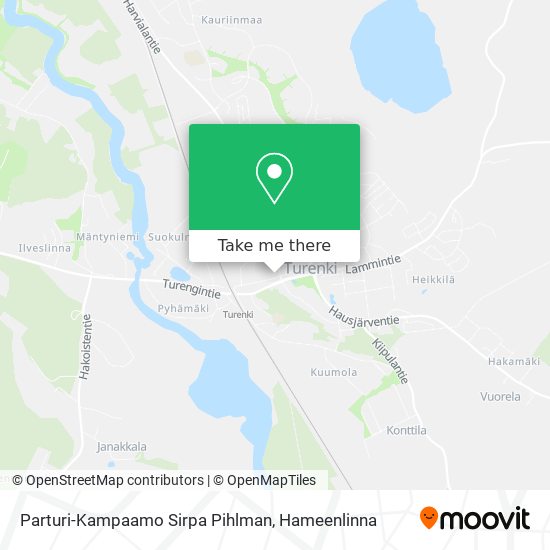 Parturi-Kampaamo Sirpa Pihlman map