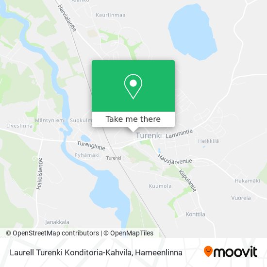 Laurell Turenki Konditoria-Kahvila map