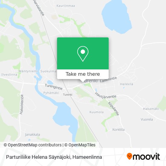 Parturiliike Helena Säynäjoki map