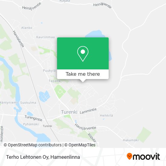 Terho Lehtonen Oy map