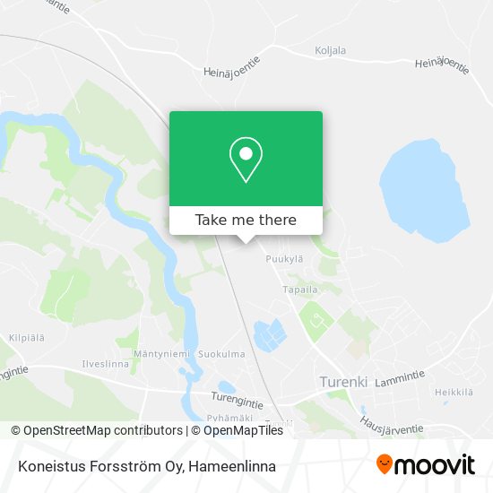Koneistus Forsström Oy map