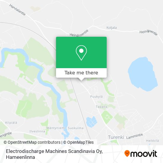 Electrodischarge Machines Scandinavia Oy map