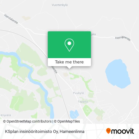 KSplan insinööritoimisto Oy map