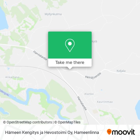 Hämeen Kengitys ja Hevostoimi Oy map