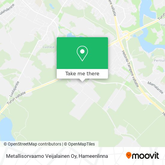 Metallisorvaamo Veijalainen Oy map
